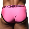 Andrew Christian Hottie Mesh Briefs with Almost Naked - Neon Pink