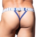 Andrew Christian String Y-Back Almost Naked Gym Mesh Gris