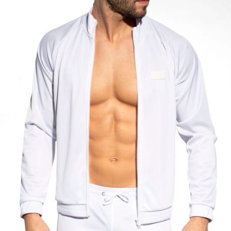 ES Collection Plain Sport Jacket - White