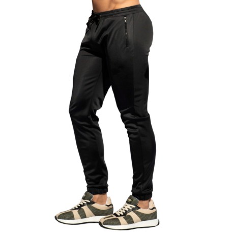 ES Collection Pantalon Sport Uni Noir