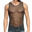 ES Collection Maldives Mesh Tank Top - Black