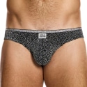 Modus Vivendi Crackled Classic Briefs - Silver