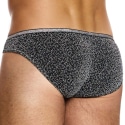 Modus Vivendi Crackled Classic Briefs - Silver