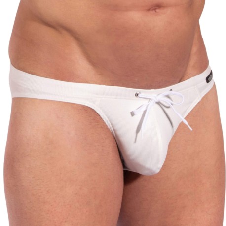 Olaf Benz Slip de Bain Sun BLU 2351 Blanc Cassé