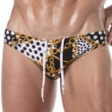 TOF Paris Baroque Swim Briefs - Black