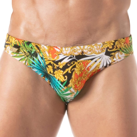 TOF Paris Baroque Swim Briefs - Orange