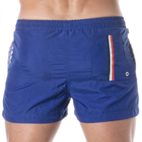 TOF Paris Mid-Thigh Swim Shorts - Royal