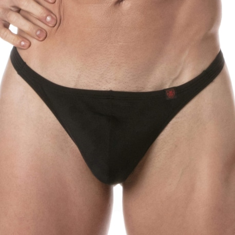 TOF Paris Plain Swim Thong - Black