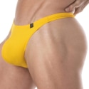 TOF Paris String de Bain Uni Jaune