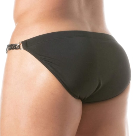 TOF Paris Chain Swim Briefs - Black