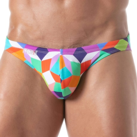 TOF Paris Mini Printed Swim Briefs - Multicolor