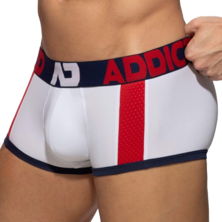 Addicted Sports Padded Trunks - White