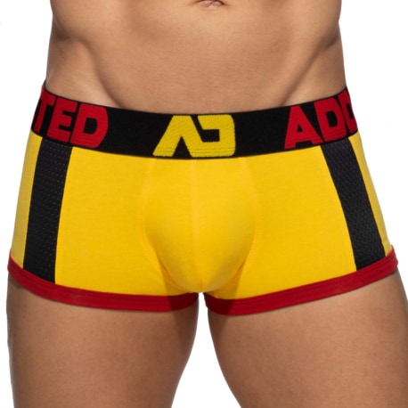 Addicted Sports Padded Trunks - Yellow