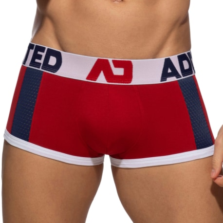 Addicted Sports Padded Trunks - Red