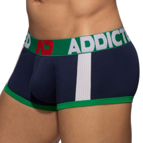 Addicted Sports Padded Trunks - Navy