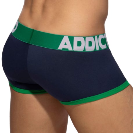 Addicted Sports Padded Trunks - Navy