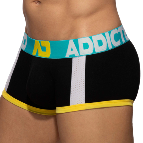 Addicted Sports Padded Trunks - Black