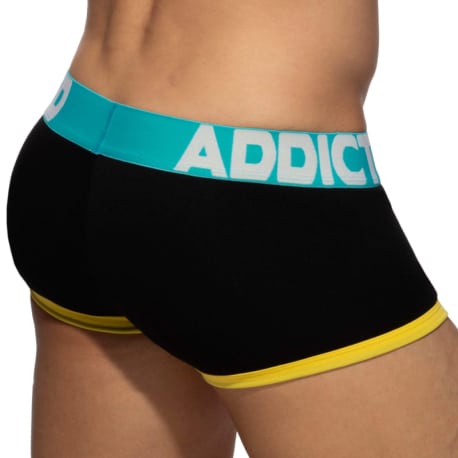 Addicted Sports Padded Trunks - Black