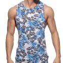 Addicted Tropicana Low Rider Tank Top - Blue