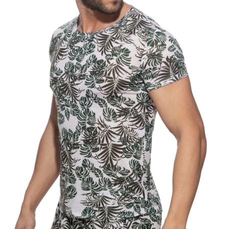 Addicted Tropicana T-Shirt - Khaki