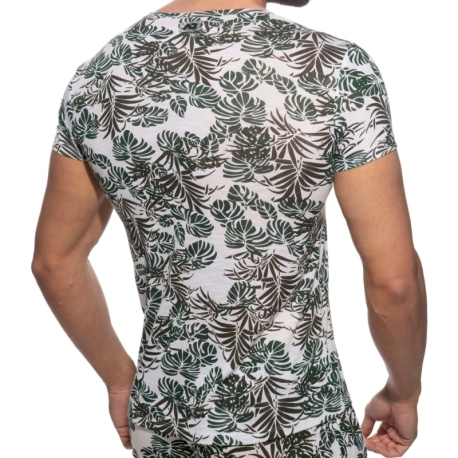 Addicted T-Shirt Tropicana Kaki