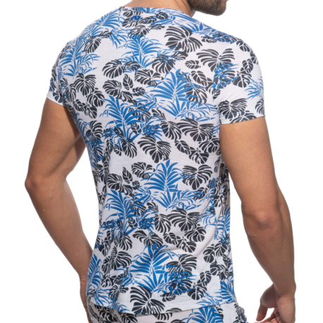 Addicted T-Shirt Tropicana Bleu