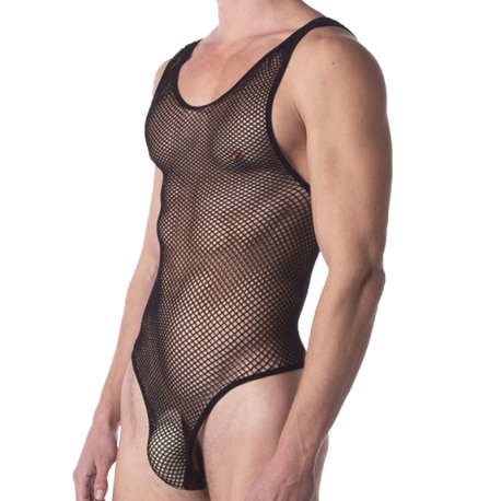 Barcode Body Fishnet Roma Noir