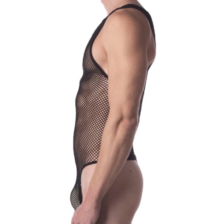 Barcode Body Fishnet Roma Noir