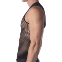 Barcode Stefano Fishnet Tanktop - Black