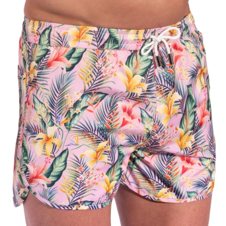 Manstore M2380 Swim Shorts - Pink