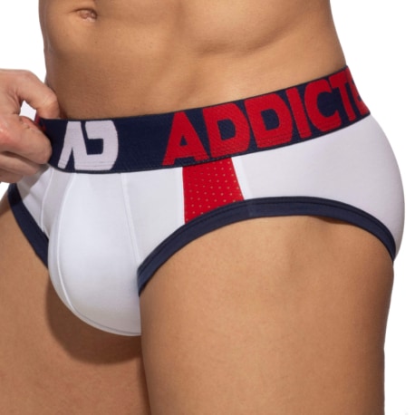 Addicted Sports Padded Briefs - White