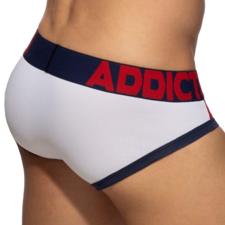 Addicted Sports Padded Briefs - White