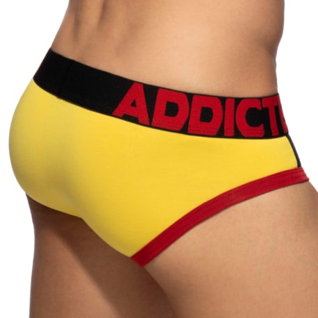 Addicted Slip Sports Padded Jaune