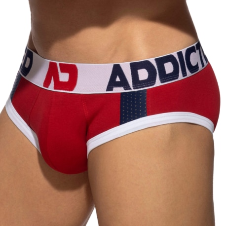 Addicted Sports Padded Briefs - Red