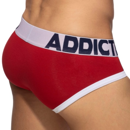 Addicted Sports Padded Briefs - Red