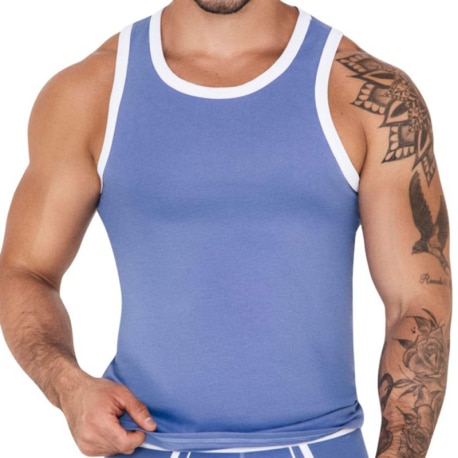 Clever Tethis Tank Top - Blue