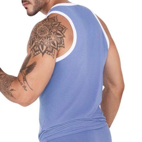 Clever Tethis Tank Top - Blue