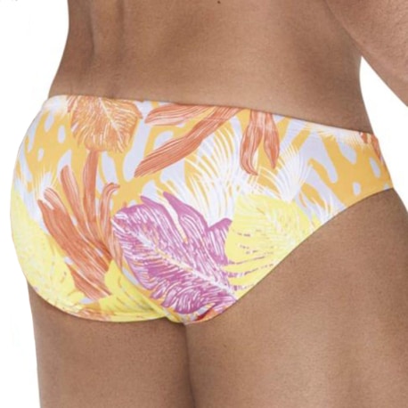 Clever Persian Swim Briefs - Yellow