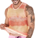 Clever Adriatic Tank Top - Orange