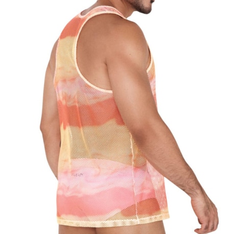 Clever Adriatic Tank Top - Orange