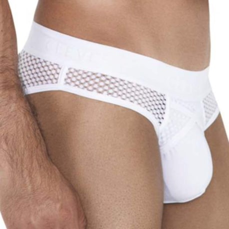 Clever Slip Mesh Swirl Blanc