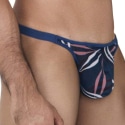 Clever Continental Thong - Blue