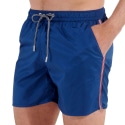 HOM Short de Bain Nautical Cup Bleu Marine