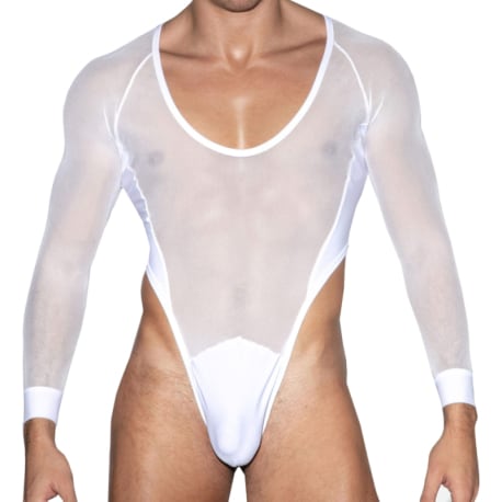 Omohonia Cupido Thong Bodysuit - White