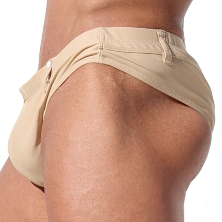 Rufskin Marceau Swim Briefs - Beige