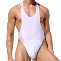 Rufskin Sasha Swim Thong Bodysuit - White