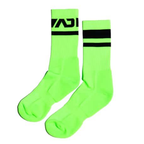 Addicted AD Neon Socks - Neon Green