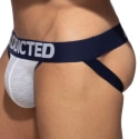 Addicted Jock Strap Multicolore Blanc