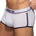 Addicted Curve Cotton Trunks - White