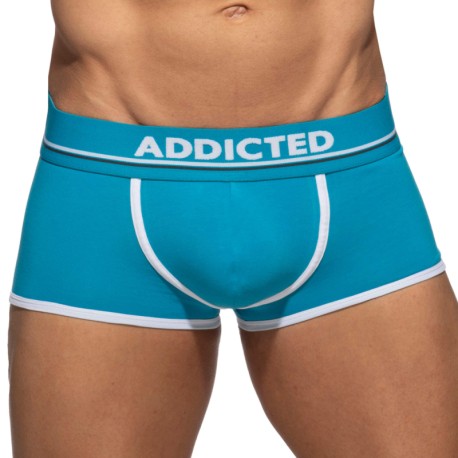 Addicted Cotton Trunks - Turquoise